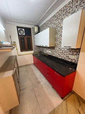 Kitchen in 2 BHK Builder Floor at Kalkaji – for Rent