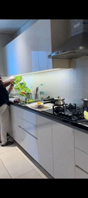 Kitchen in 3.5 BHK Apartment at Amanora Future Towers, Hadapsar – for Rent