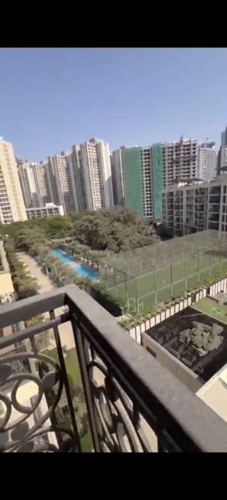Balcony, lodha-sterling 3 Bedroom 1266 Sq.Ft. Apartment In Kolshet Road Thane 10322030