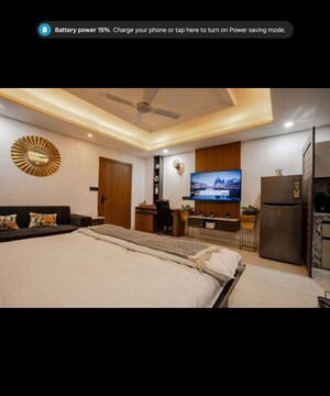 Bedroom in Studio Builder Floor at Sector 40 – for Rent