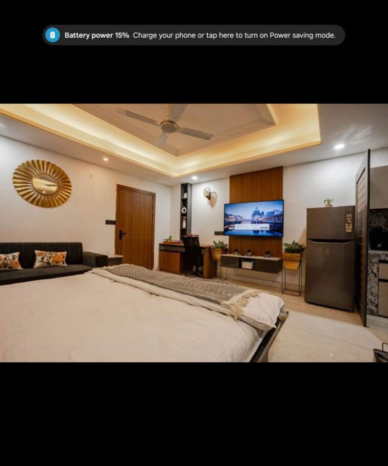 Bedroom, sector 40 Studio 350 Sq.Ft. Builder Floor In Sector 40 Gurgaon 10361104