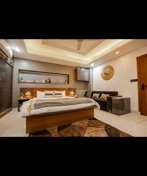 Bedroom in Studio Builder Floor at Sector 40 – for Rent