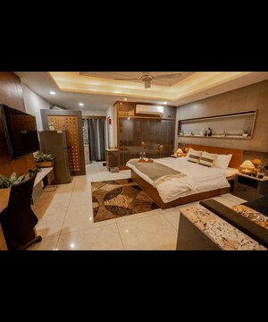 Living Room in Studio Builder Floor at Sector 40 – for Rent