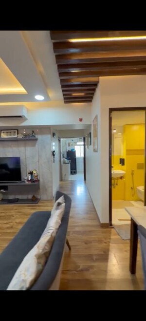 Living Room in 3 BHK Apartment at Lodha Amara, Kolshet Road – for Sale