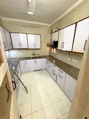 Kitchen in 3 BHK Builder Floor at Kalkaji – for Rent