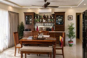 Dining area in 4 BHK Apartment at Kolte Patil Tuscan Estate Signature Meadows, Kharadi – for Rent
