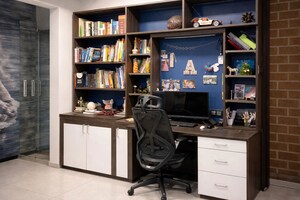 Study Room in 4 BHK Apartment at Kolte Patil Tuscan Estate Signature Meadows, Kharadi – for Rent