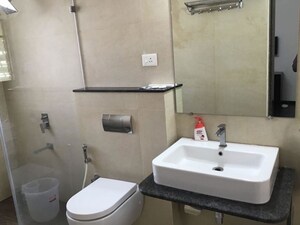 Bathroom in 4 BHK Apartment at Kolte Patil Tuscan Estate Signature Meadows, Kharadi – for Rent
