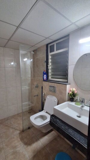 Bathroom in 3.5 BHK Apartment at Kolte Patil Tuscan Estate Signature Meadows, Kharadi – for Rent