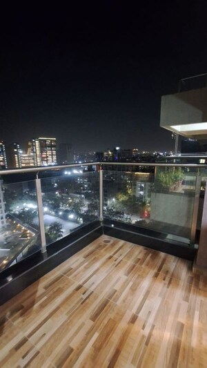 Balcony in 3.5 BHK Apartment at Kolte Patil Tuscan Estate Signature Meadows, Kharadi – for Rent