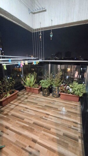 Balcony in 3.5 BHK Apartment at Kolte Patil Tuscan Estate Signature Meadows, Kharadi – for Rent