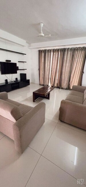 Living Room in 3.5 BHK Apartment at Kolte Patil Tuscan Estate Signature Meadows, Kharadi – for Rent