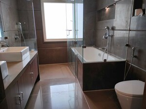 Bathroom in 4 BHK Apartment at Supreme Universal Esteban, Koregaon Park – for Rent