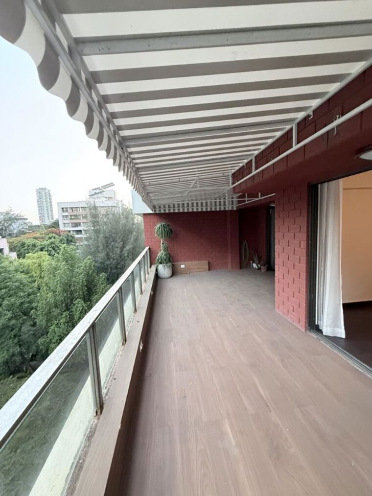 Balcony, oxford-hallmark 4 Bedroom 2200 Sq.Ft. Apartment In Koregaon Park Pune 10361175