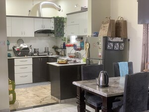 Kitchen in 1.5 BHK Independent House at Ameenpur – for Rent