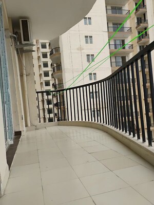 Balcony in 3.5 BHK Apartment at Gaur Sportswood Arcade, Sector 79 – for Rent