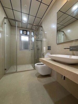 Bathroom in 4 BHK Apartment at Vascon Windermere, Koregaon – for Rent