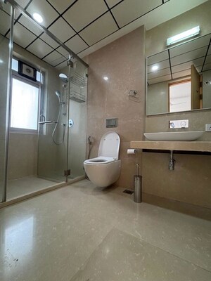 Bathroom in 4 BHK Apartment at Vascon Windermere, Koregaon – for Rent