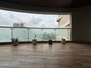 Balcony in 4 BHK Apartment at Vascon Windermere, Koregaon – for Rent