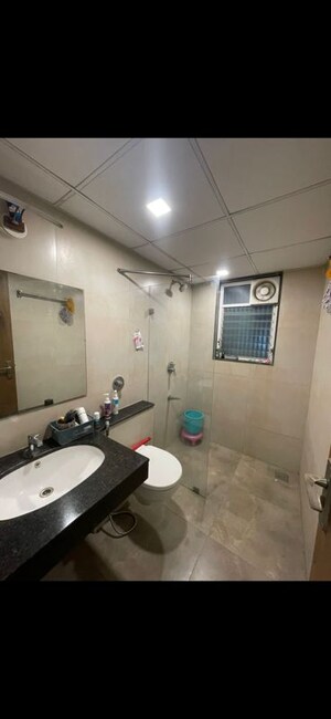 Attached Bathroom in 3 BHK Apartment at Bhandari 7 Plumeria Drive, Tathawade – for Rent