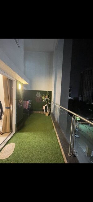 Balcony in 3 BHK Apartment at Bhandari 7 Plumeria Drive, Tathawade – for Rent