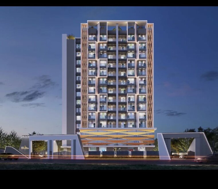 Exterior View, chandrasekharpur 2 Bedroom 1300 Sq.Ft. Apartment In Chandrasekharpur Bhubaneswar 10361204