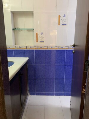 Bathroom in 2 BHK Apartment at Krishna Leela CHS Goregaon, Goregaon West – for Rent