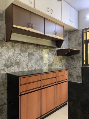 Kitchen in 2 BHK Apartment at Krishna Leela CHS Goregaon, Goregaon West – for Rent