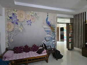 Living Room in 2 BHK Apartment at Tadepalli – for Sale
