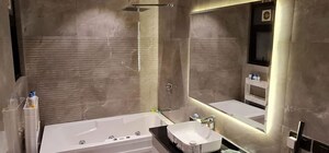 Bathroom in 2 BHK Apartment at Godrej Air Sector 85, Sector 85 – for Rent