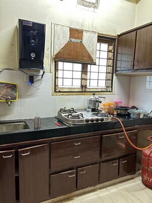 Kitchen in 2 BHK Builder Floor at Madhapur – for Rent