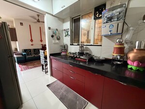 Kitchen in 3 BHK Apartment at Vilas Javdekar Palladio, Tathawade – for Rent