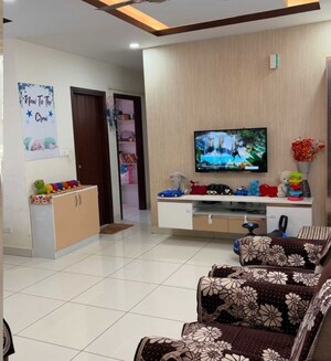Living Room in 2 BHK Apartment at Prestige Kew Gardens, Bellandur – for Rent