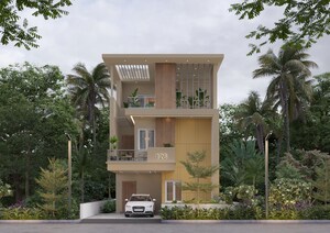 3 BHK Villa – Exterior View View at Gundlapochampalli - for Sale