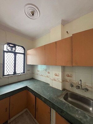 Kitchen in 1 BHK Builder Floor at Kalkaji – for Rent