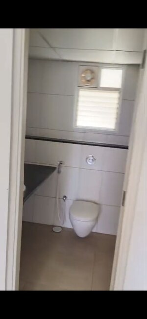 Bathroom in 2 BHK Apartment at Godrej Aqua, International Airport Road – for Rent