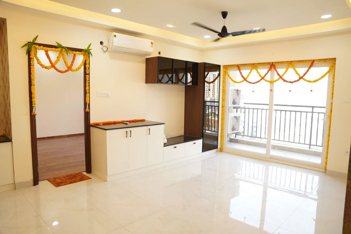 3 BHK + Pooja Room,Study Room 2136 Sq.Ft. Apartment in Poulomi Avante