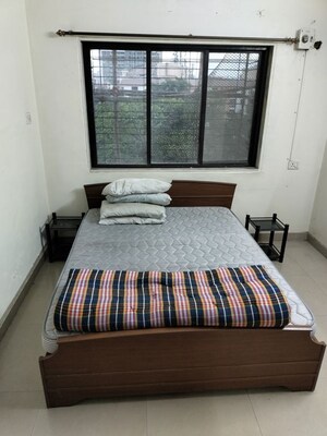 Bedroom in 1 BHK Apartment at Vasant Leela Apartment, Ghodbunder Road – for Rent