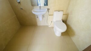 Bathroom in 3 BHK Apartment at Omaxe The Resort, South Mullanpur – for Rent