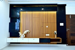 Living Room in 3 BHK Apartment at Fortune Green Homes Sapphire, Tellapur – for Rent