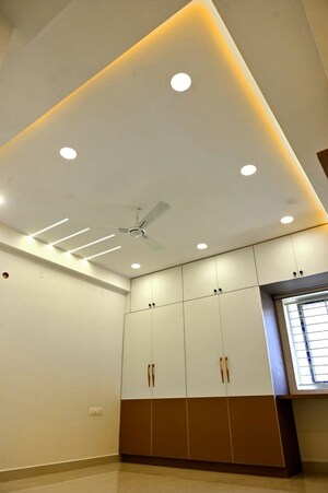 Bedroom in 3 BHK Apartment at Fortune Green Homes Sapphire, Tellapur – for Rent