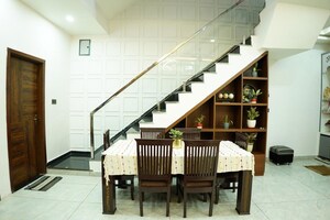 Staircase in 4 BHK Independent House at Bais Godam – for Sale