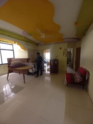 Living Room in 2 BHK Apartment at Vastrapur – for Rent