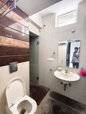 Bathroom in 3 BHK Apartment at Somajiguda – for Rent