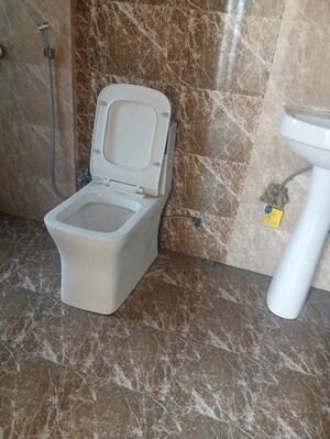 Bathroom in 3 BHK Apartment at UPAVP Ganga Yamuna And Hindon Enclave, Pratap Vihar – for Rent