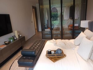Living Room in 4 BHK Apartment at Tribeca Yoo One, Nibm – for Sale