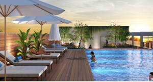 Swimming Pool in 3 BHK Builder Floor at Breez Flora Avenue 33, Sohna Sector 33 – for Sale