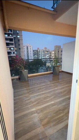 Balcony in 2 BHK Apartment at Dynamic Imperia Plus, Pisoli – for Rent