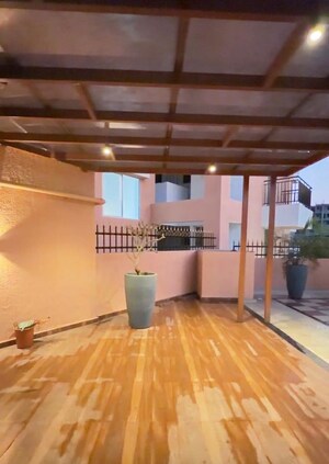 Terrace in 2 BHK Apartment at Dynamic Imperia Plus, Pisoli – for Rent