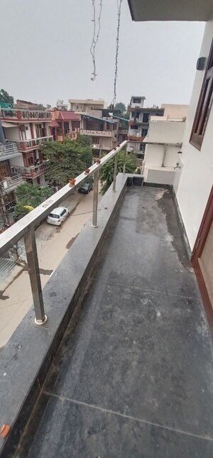 Balcony in 2 BHK Builder Floor at Huda Market, Sector 31 – for Rent